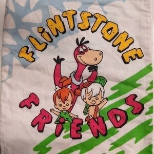 𝅺vintage Flintstones Friends Cloth Book Child's Numbers and Letters